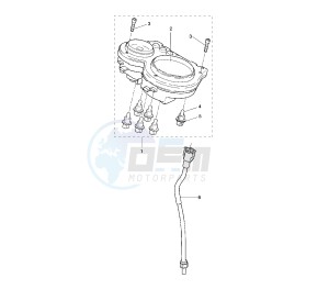 YQ AEROX 50 drawing METER