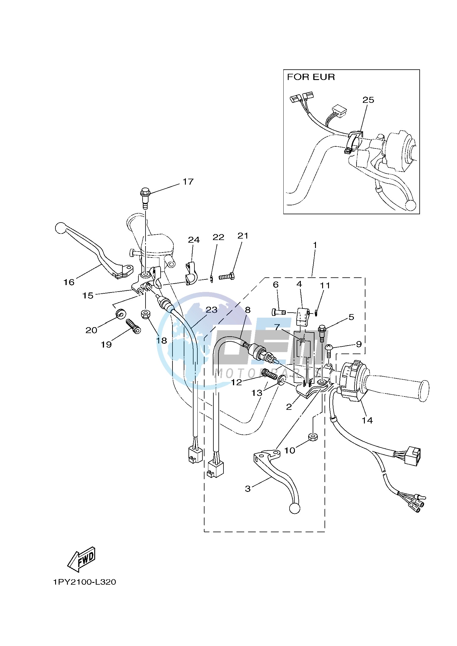 HANDLE SWITCH & LEVER