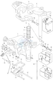 DF 9.9 drawing Swivel Bracket