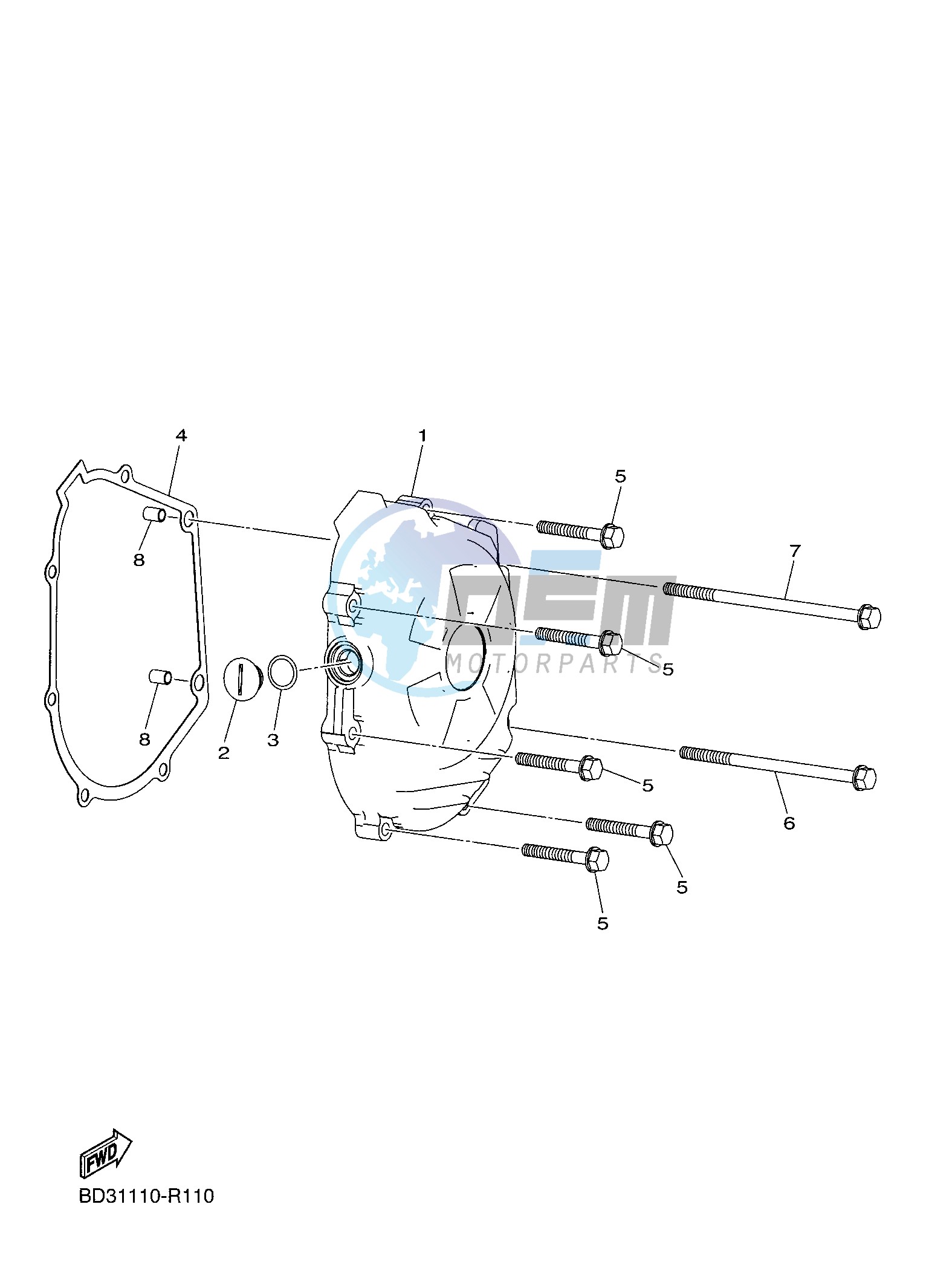 CRANKCASE COVER 1