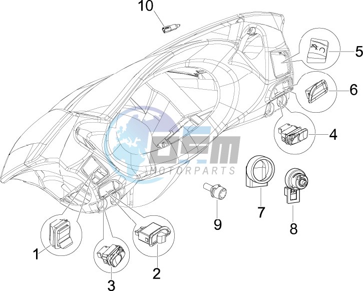 Selectors - Switches - Buttons