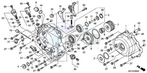 NSA700A9 Europe Direct - (ED / MME) drawing RIGHT CRANKCASE COVER