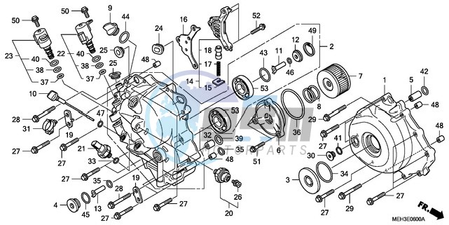 RIGHT CRANKCASE COVER