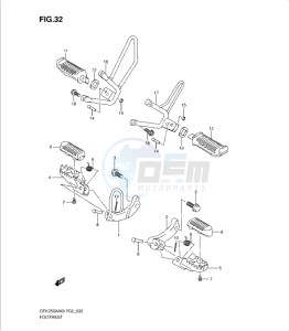 DR125SML 0 drawing FOOTREST