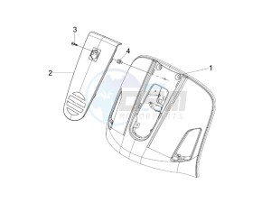 Granturismo 125 L E3 drawing Front shield