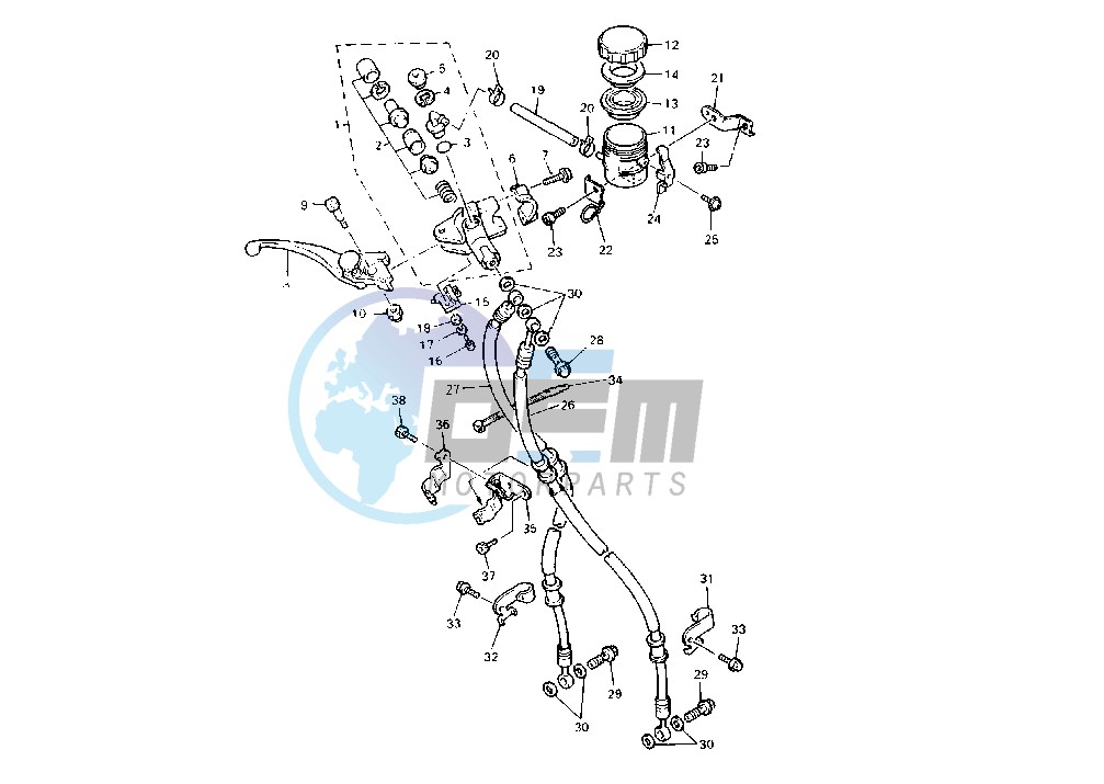 FRONT MASTER CYLINDER 1