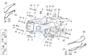 RSV 4 1000 APRC Factory ABS USA drawing Frame I