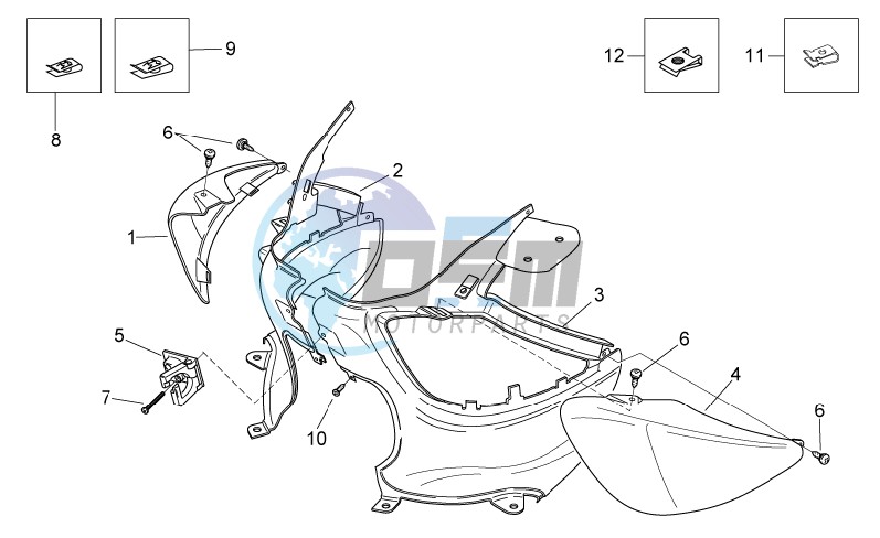 Rear body I