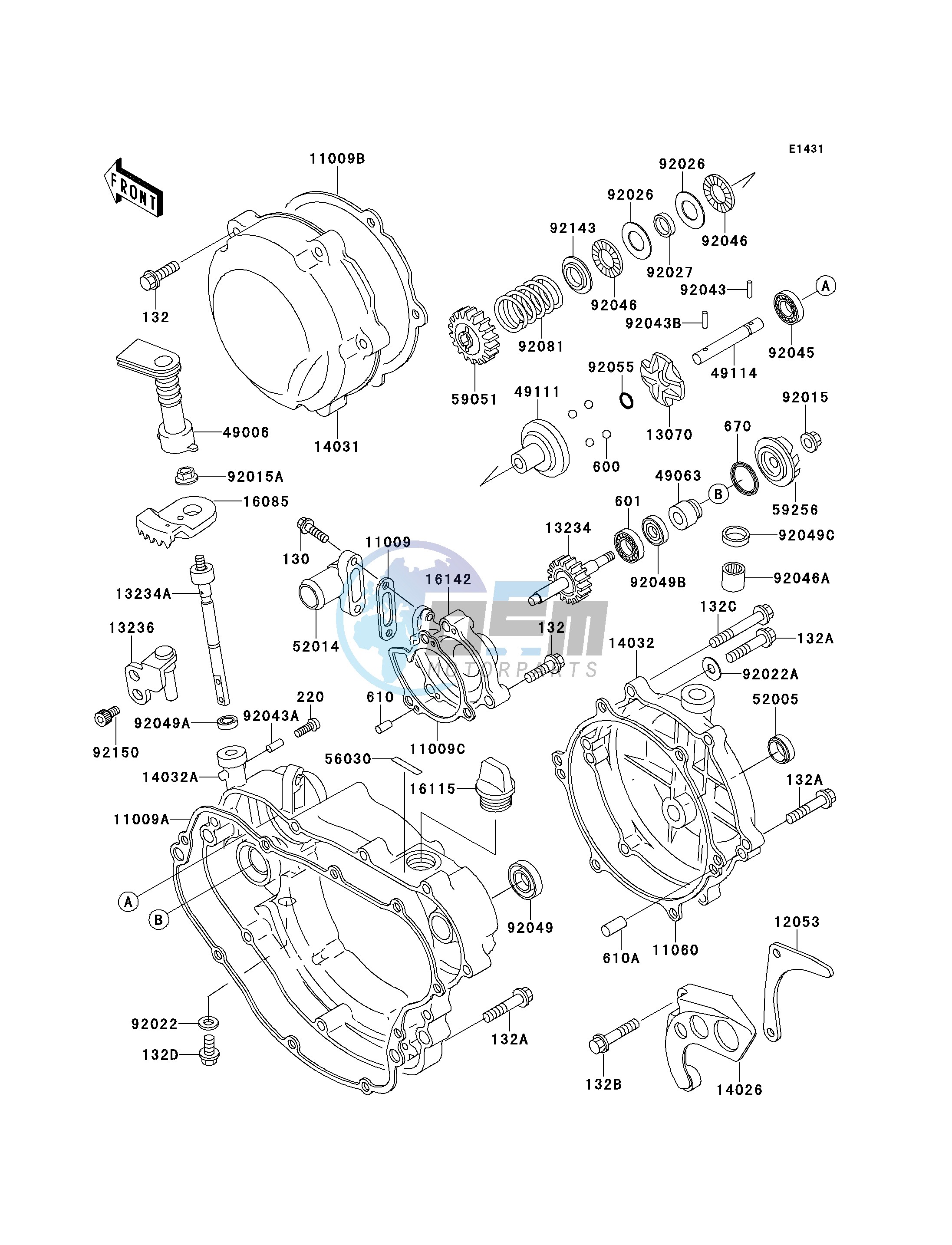 ENGINE COVER-- S- -