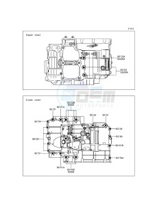 ER-6F_ABS EX650FDS XX (EU ME A(FRICA) drawing Crankcase Bolt Pattern