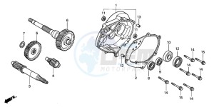 SH125 drawing TRANSMISSION