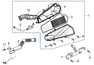 ALLO 50 25 KMH drawing AIRFILTER