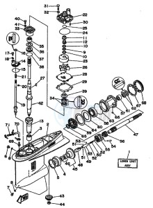 200CETO drawing LOWER-CASING-x-DRIVE-1