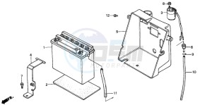 NH80MS drawing BATTERY