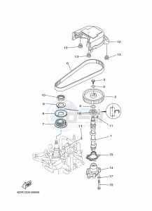 FT9-9LEX drawing OIL-PUMP