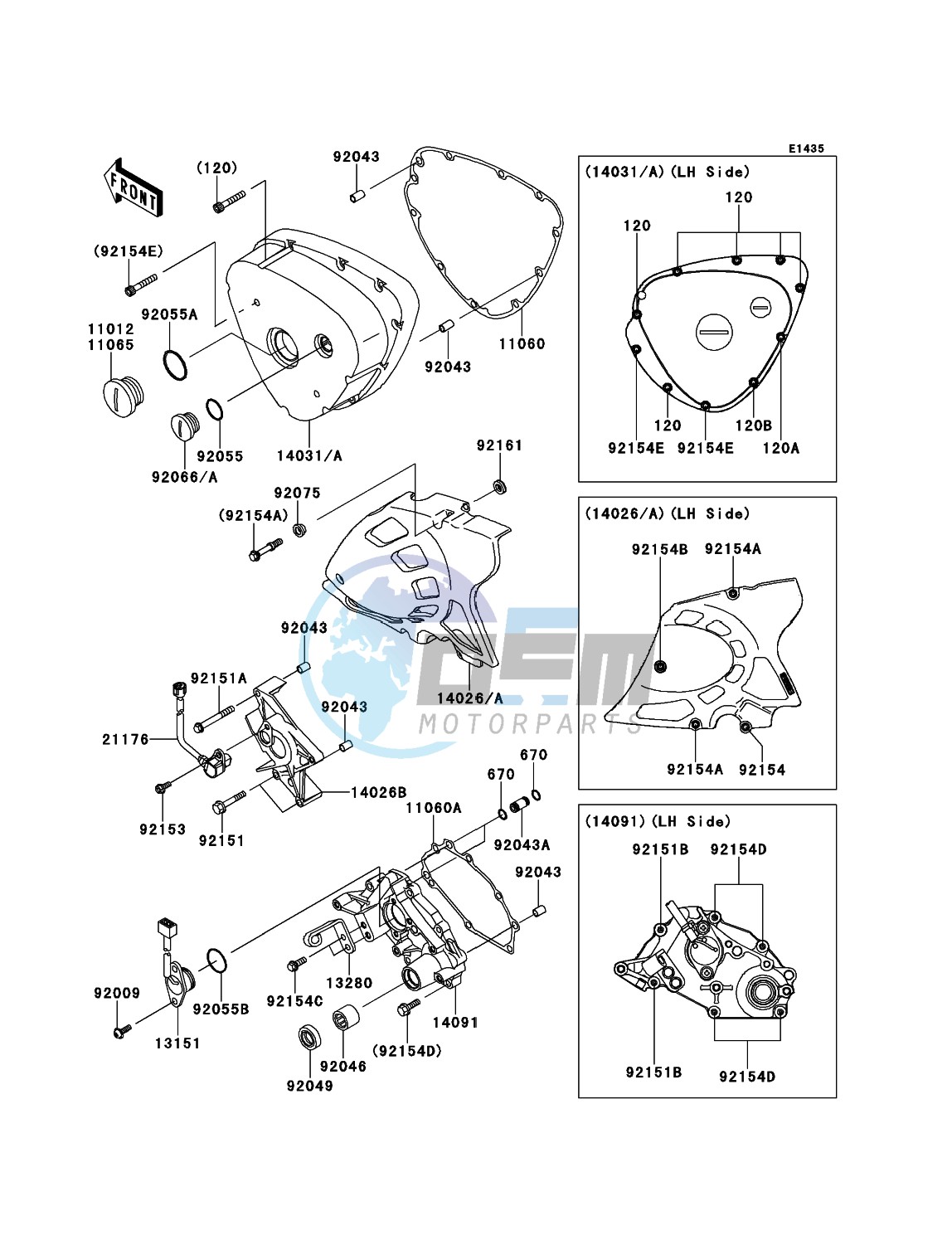 Left Engine Cover(s)