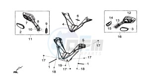 JOYMAX 125I ABS drawing COWLING HANDLEBAR