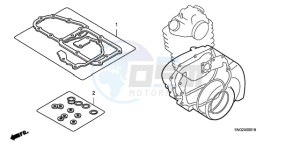 CBR125RWA Germany - (G / WH) drawing GASKET KIT B