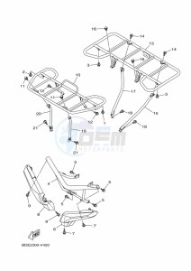 YFM700FWAD GRIZZLY 700 EPS (BLTS) drawing GUARD