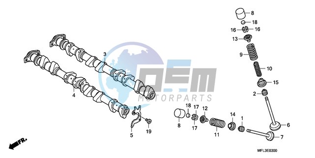 CAMSHAFT/VALVE