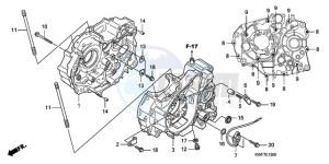 CBF125MA Europe Direct - (ED) drawing CRANKCASE