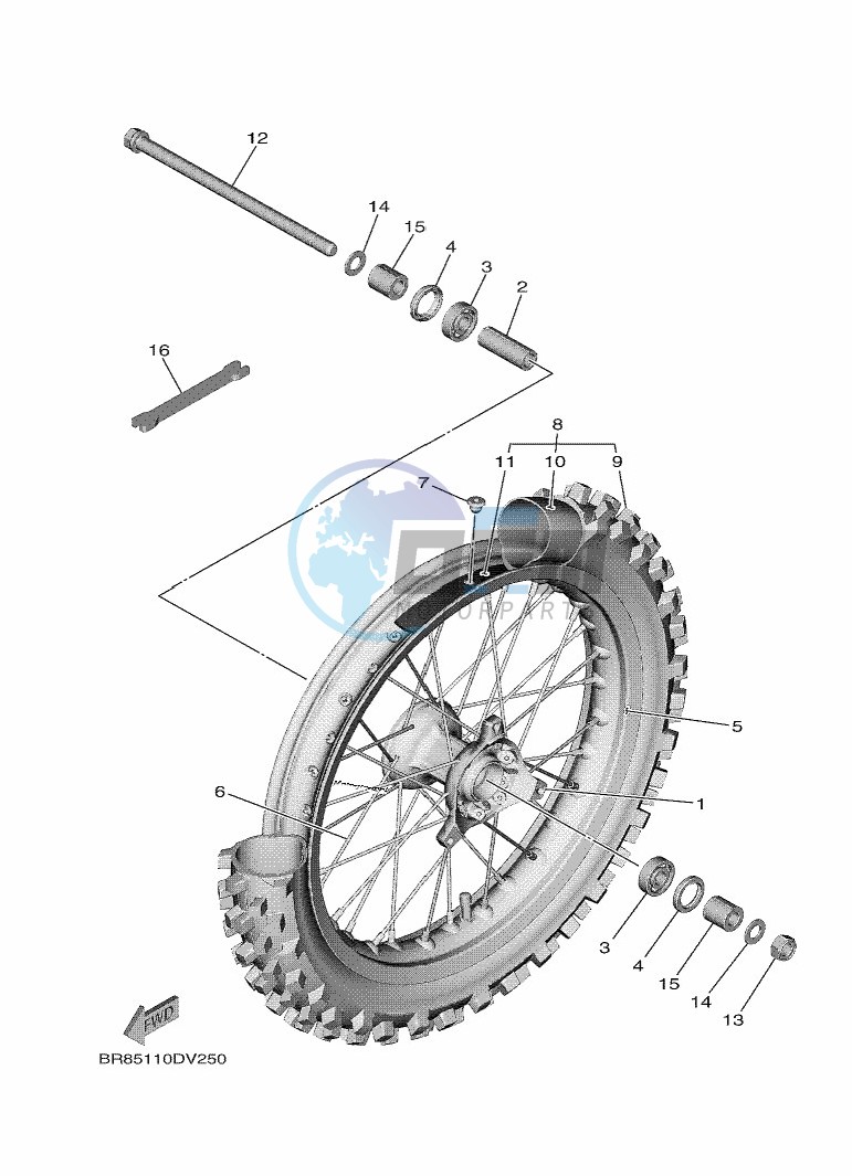 FRONT WHEEL