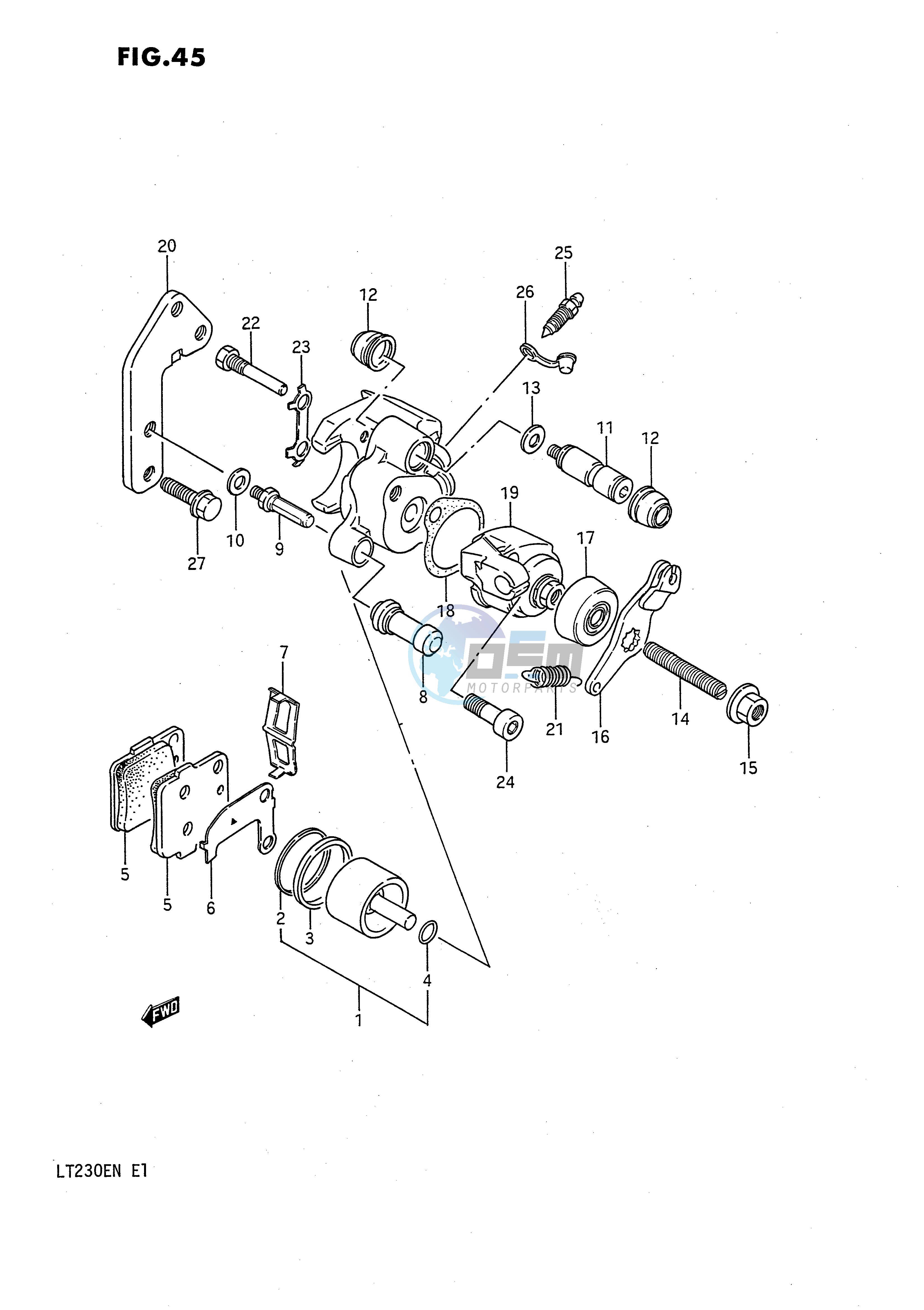 REAR CALIPER