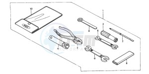 NSR50F drawing TOOLS