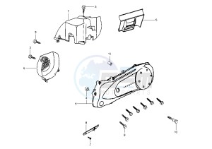 VIVACITY SERIE SPECIAL - 50 cc drawing CRANKCASE COVER