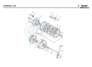 RS2-125-NACKED-BLUE drawing CLUTCH  EURO2