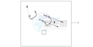 VT750C9 Korea - (KO) drawing CH S/B SUPPORT