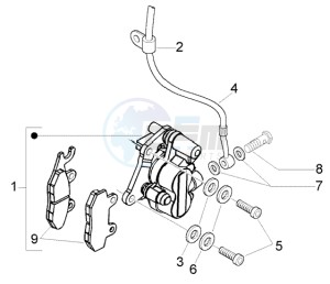 Liberty 125 Leader RST ptt(AU) Austria drawing Disc brake caliper