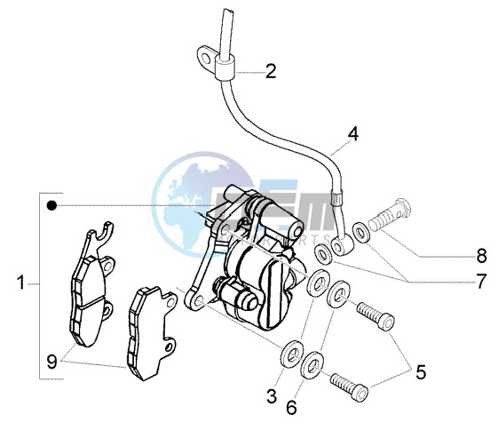 Disc brake caliper