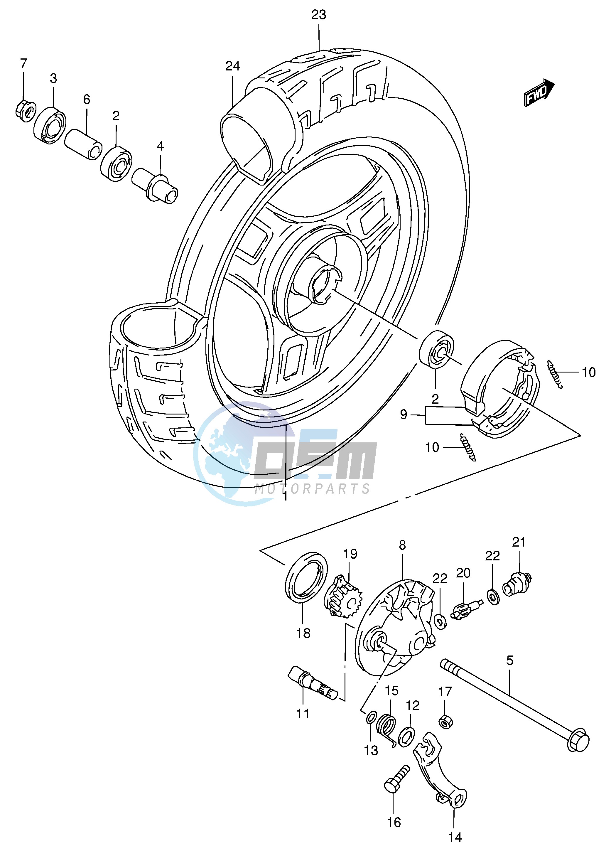 FRONT WHEEL