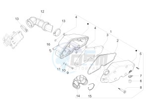 946 ARMANI 125 4T 3V ABS E3 (EMEA, APAC) drawing Air filter