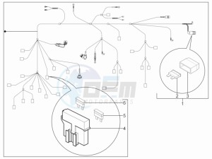 Typhoon 125 4t 2v e3 drawing Main cable harness