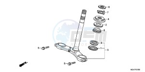 CBR600FC drawing STEERING STEM