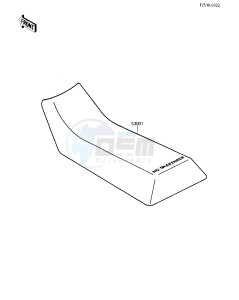 KLF 110 A [MOJAVE 110] (A1-A2) [MOJAVE 110] drawing SEAT