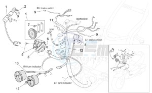 SR 125-150 drawing Electrical system I