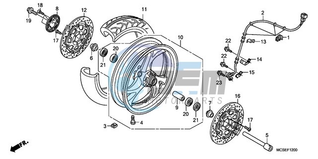 FRONT WHEEL