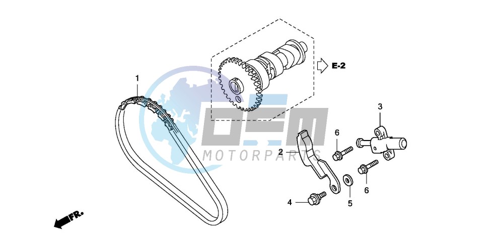 CAM CHAIN/TENSIONER