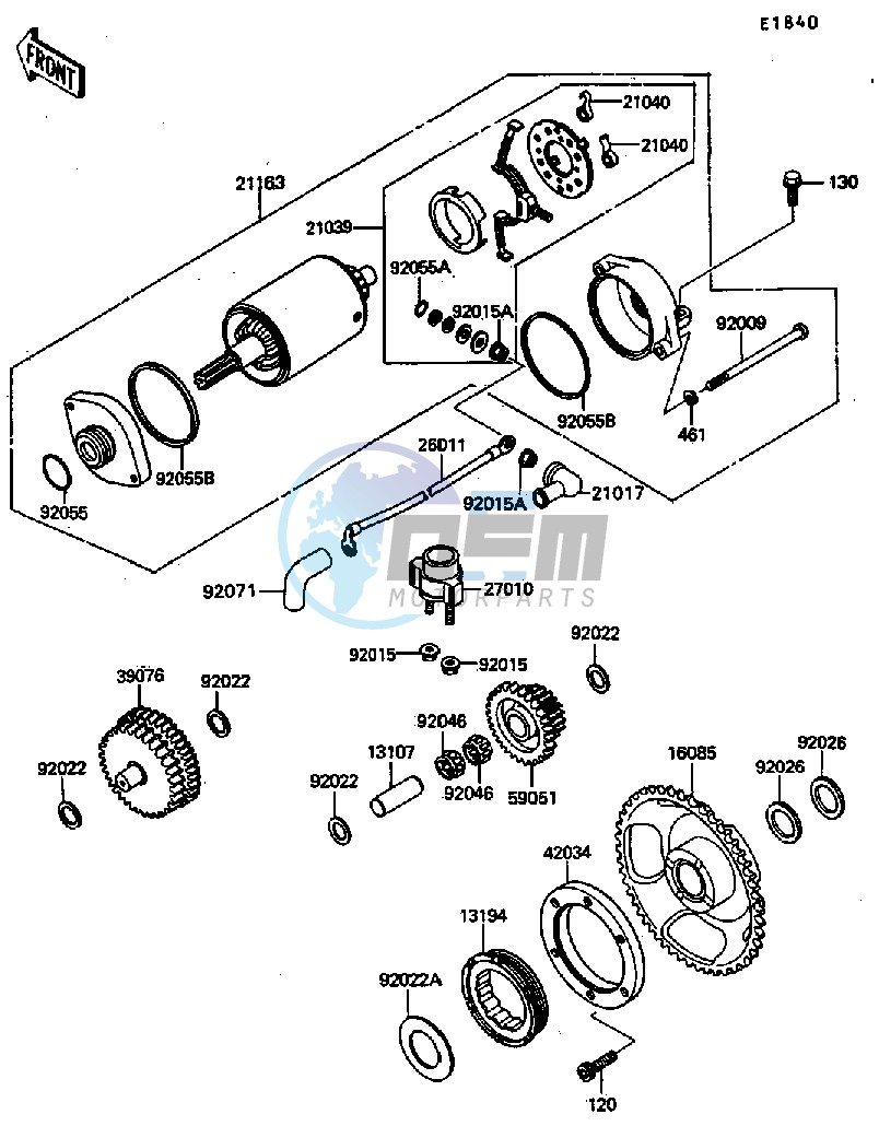 STARTER MOTOR