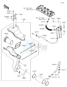 JET SKI ULTRA 310LX JT1500MEF EU drawing Air Cleaner