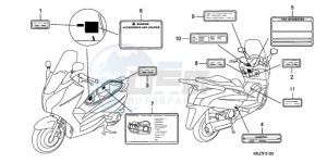 FES1259 UK - (E / MKH 3E) drawing CAUTION LABEL