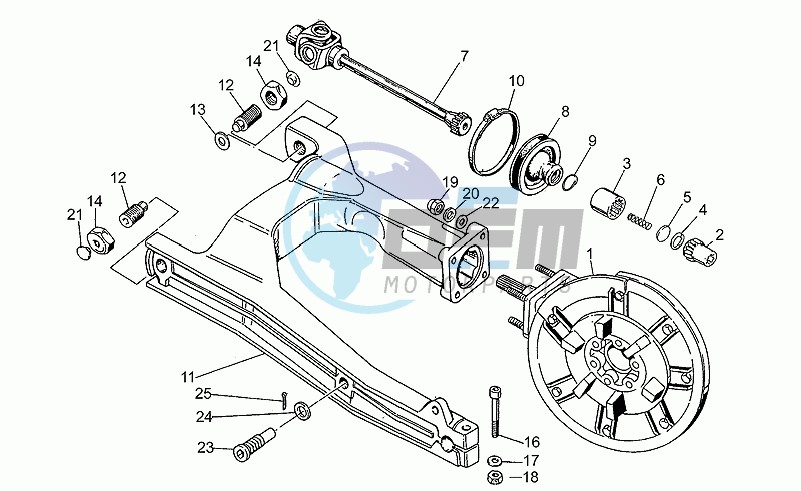 Swing arm