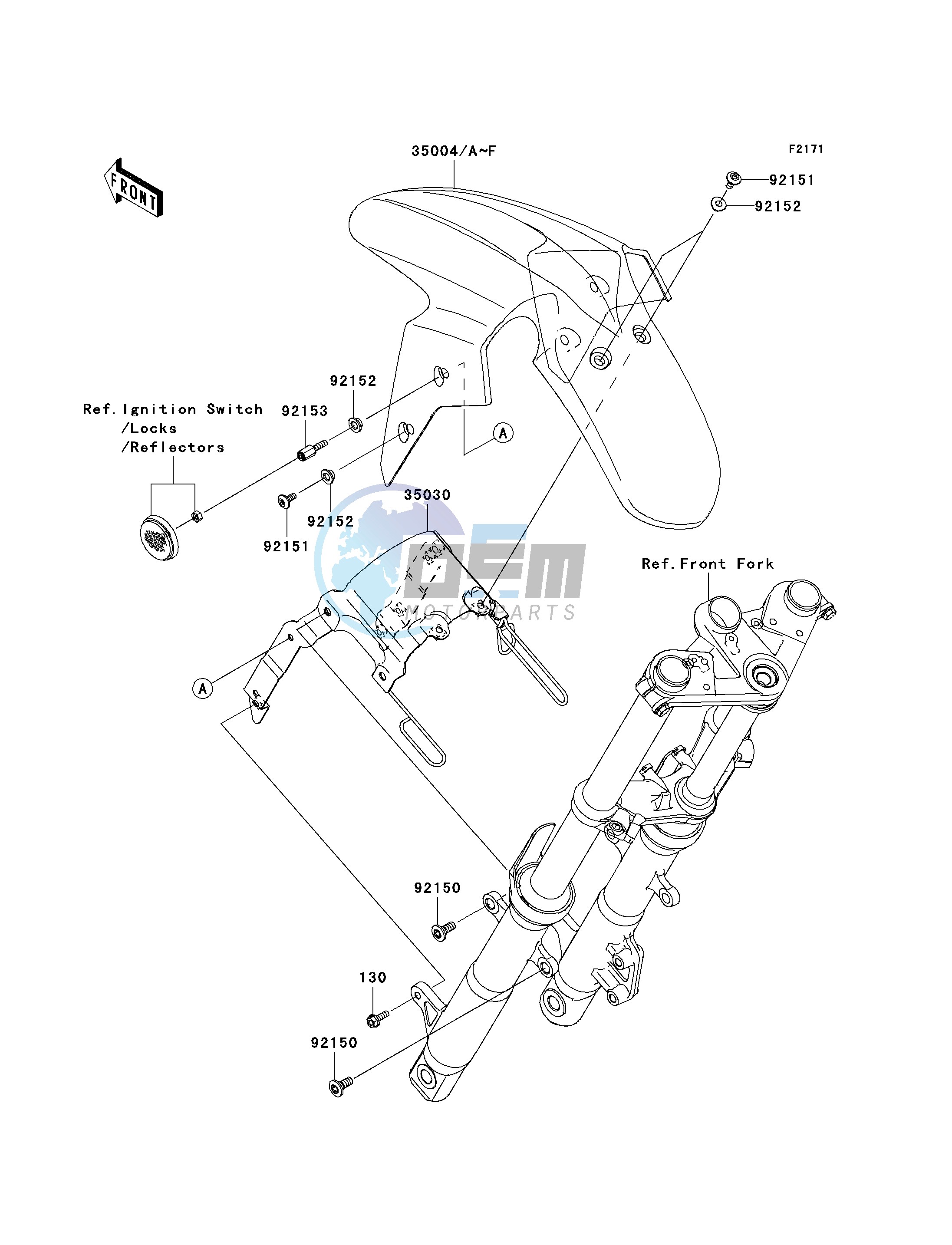 FRONT FENDER-- S- -