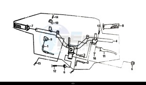 ORBIT II 50 (25 KM/H) (AE05W8-NL) (L8-M0) drawing CABLE SWITCH HANDLE LEVER