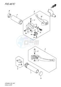 VZR1800BZ BOULEVARD EU drawing HANDLE LEVER