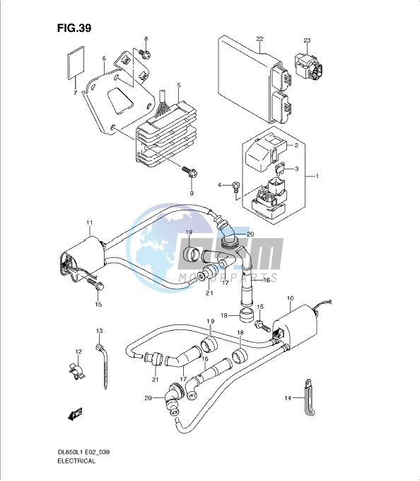 ELECTRICAL (DL650AL1 E19)