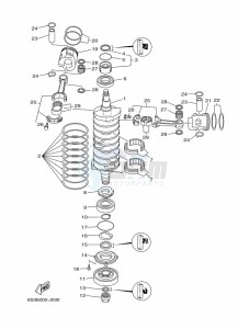 L250GETOX drawing CRANKSHAFT--PISTON